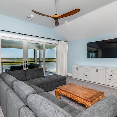New Waterfront Home With Deep Water Dock アイルオブパームズ エクステリア 写真