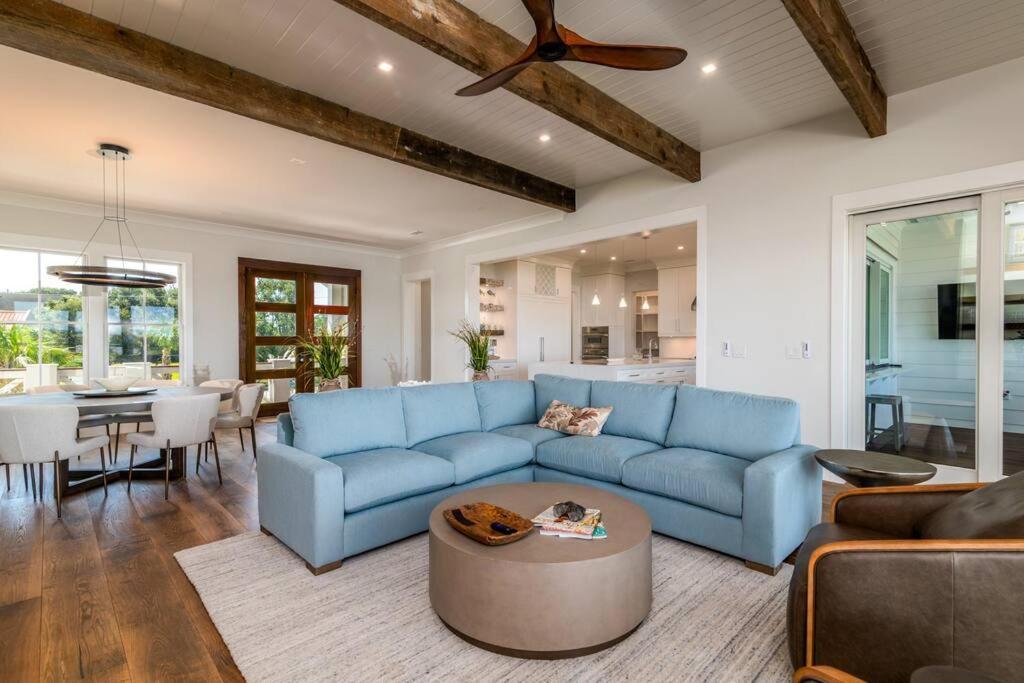 New Waterfront Home With Deep Water Dock アイルオブパームズ エクステリア 写真
